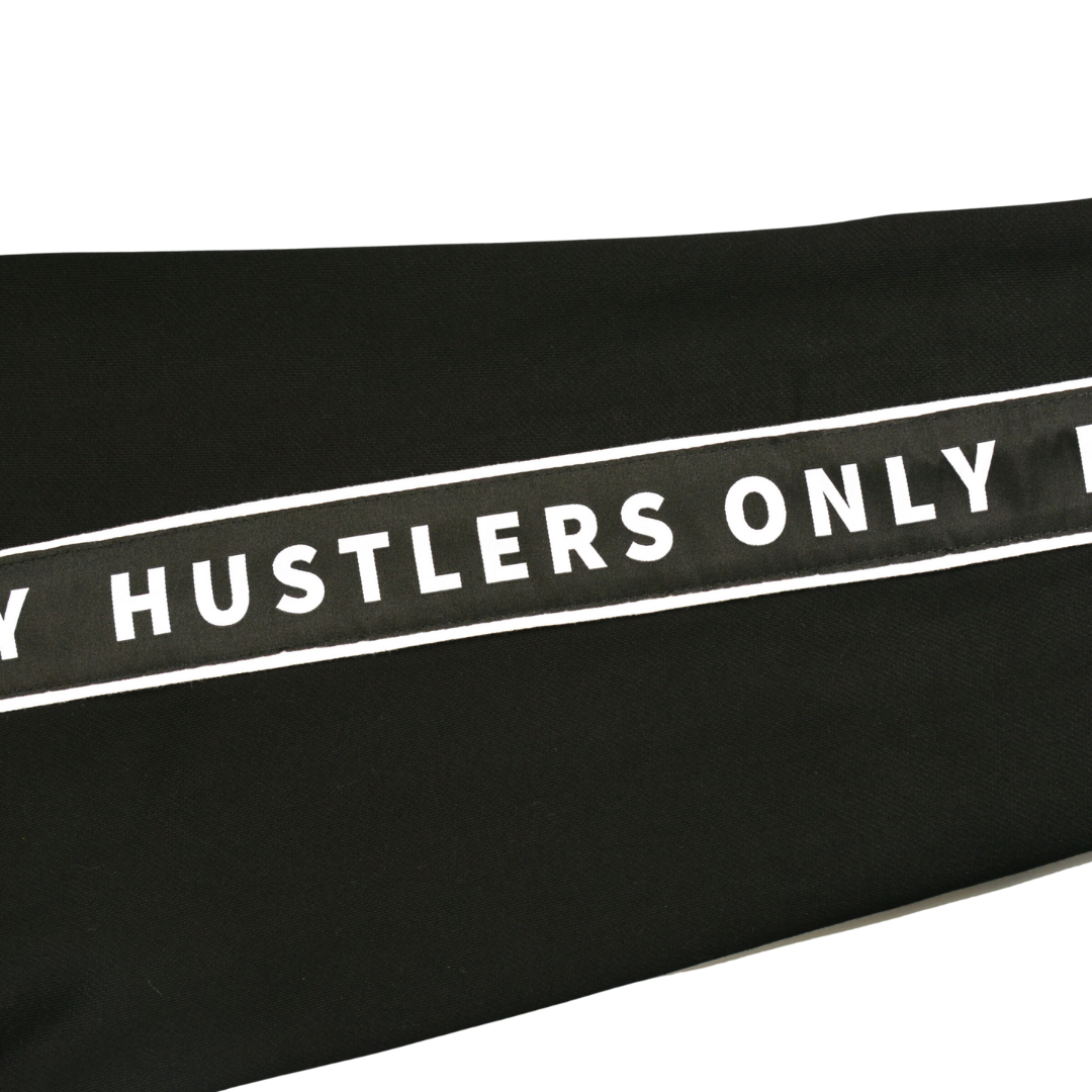 Hustlers Only Black Sweatpants Signature Sweat Suit