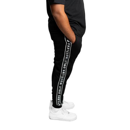 Hustlers Only Black Sweatpants Signature Sweat Suit